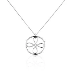 Collier Tessa Acier Blanc