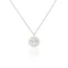 Collier Acier Blanc Ganet