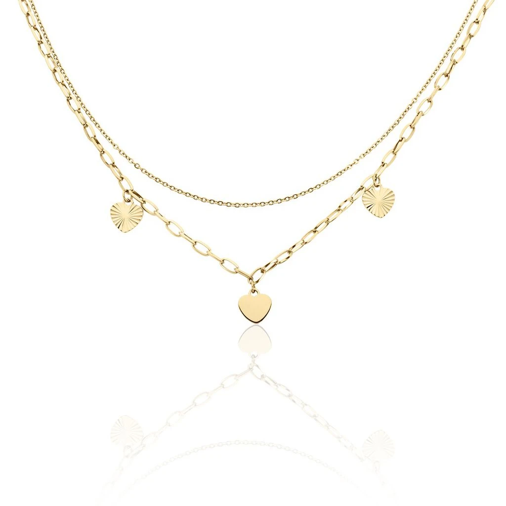 Collier Gayla Acier Doré