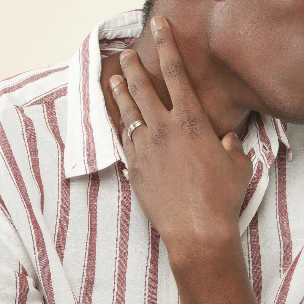 Bague Gustave Acier Bicolore – Image 6