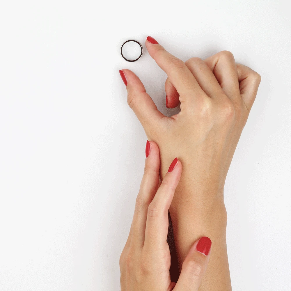 Bague Gustave Acier Bicolore – Image 4