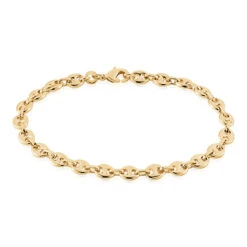 Bracelet William Plaqué Or Jaune
