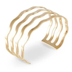 Bracelet Jonc Sidwellae Plaqué Or Jaune