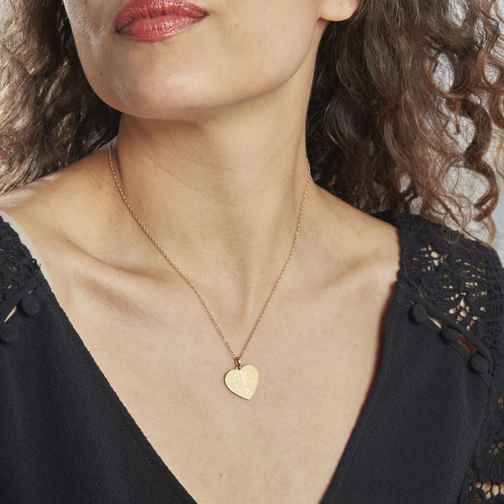 Collier Rauline Plaqué Or Jaune – Image 3