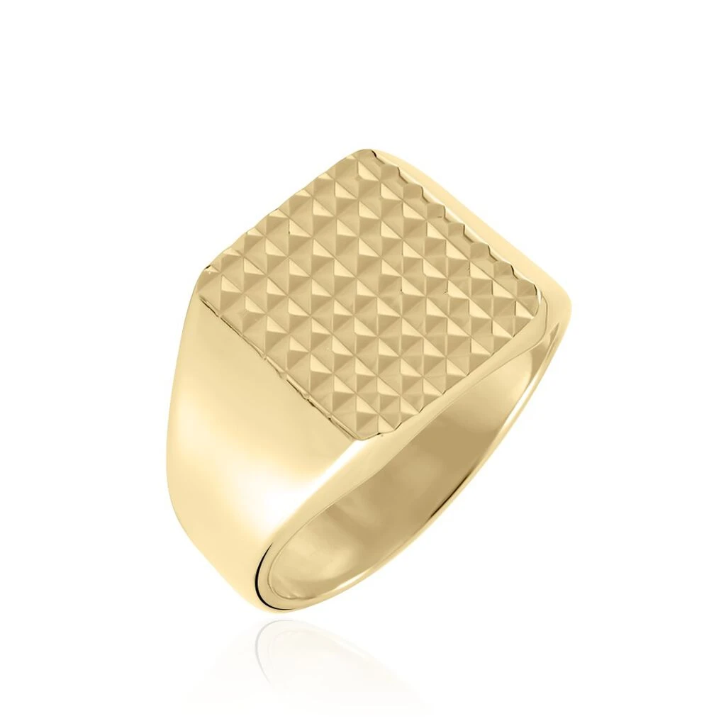 Chevalière Plaqué Or Corentin