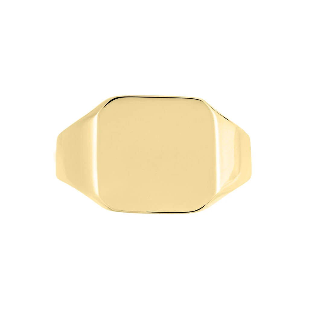 Chevalière Plaqué Or Jaune Alannis – Image 2