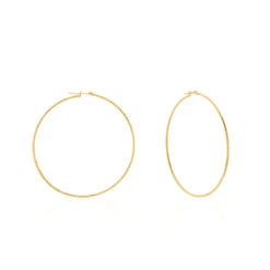 Créoles Anusha Plaqué Or Jaune