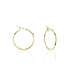 Créoles Fil Plaqué Or