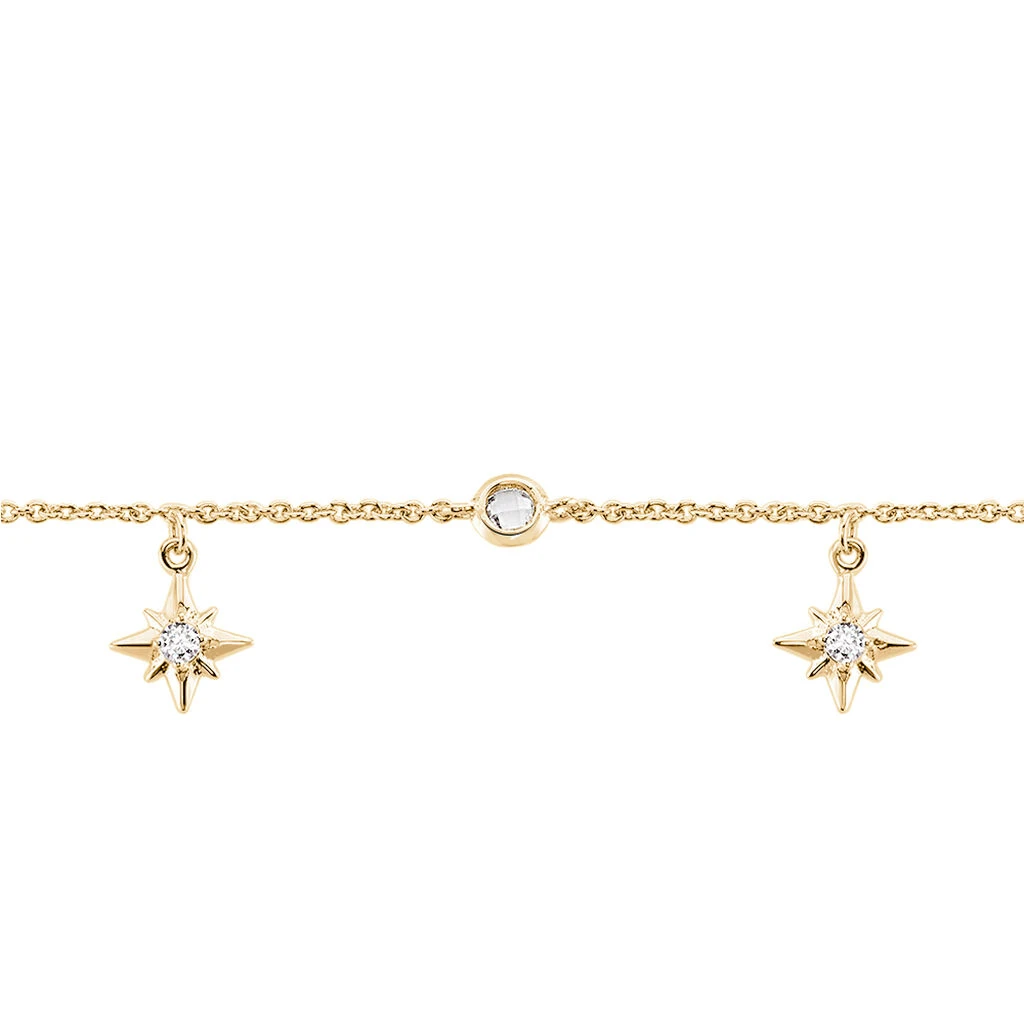 Chaîne De Cheville Lenka Plaqué Or Jaune Oxyde De Zirconium – Image 2