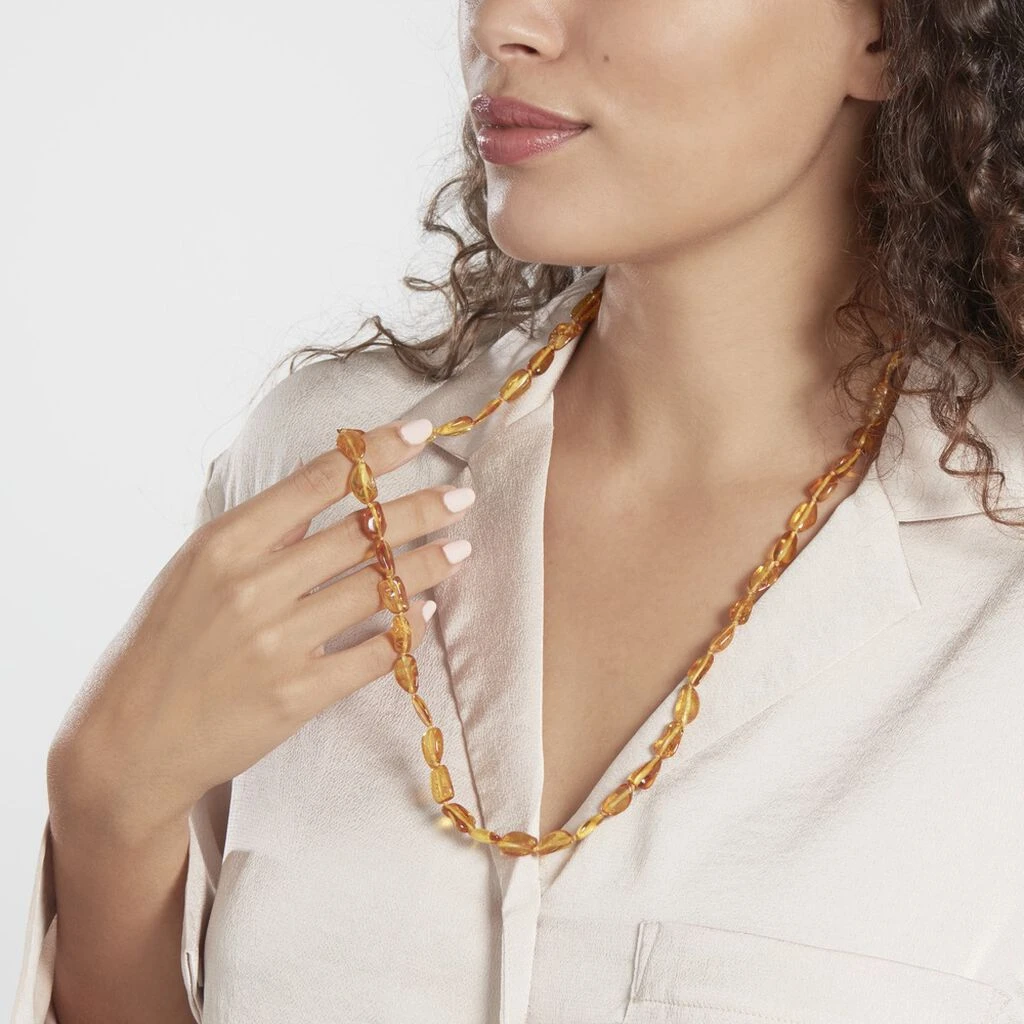 Collier Sautoir Cososus Ambre – Image 3