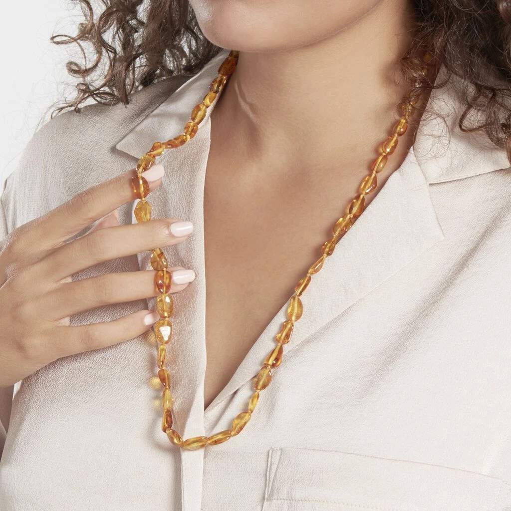 Collier Sautoir Cososus Ambre – Image 4