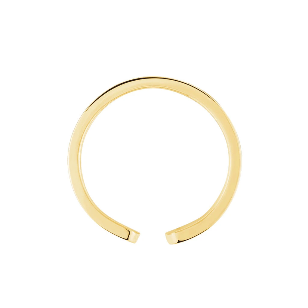 Bague Ajustable Abram Acier Doré – Image 3